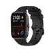 Bracelet silicone luxe Xiaomi Amazfit GTS (noir)