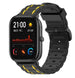Bracelet sport á boucle Xiaomi Amazfit GTS (noir/jaune)