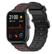 Bracelet sport á boucle Xiaomi Amazfit GTS (noir/rouge)