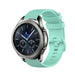 Bracelet silicone luxe Samsung Gear S3 (aqua)