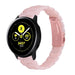 Bracelet résine Samsung Galaxy Watch Active (rose)
