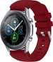 Bracelet silicone Samsung Galaxy Watch 3 45mm (bordeaux)