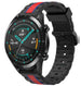 Bracelet sport spécial Huawei Watch GT 2 46mm (noir/rouge) 