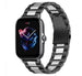 Bracelet acier Amazfit GTS 3 (noir/argent)