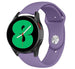 Bracelet sport Samsung Galaxy Watch 4 44mm (violet clair)