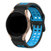 Bracelet sport carré Samsung Galaxy Watch 5 Pro (noir/bleu clair)