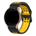 Bracelet sport carré Samsung Galaxy Watch 5 Pro (noir/jaune)