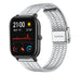 Bracelet acier luxe Amazfit GTS (argent)