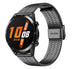 Bracelet acier de luxe Huawei Watch GT 2 (noir)