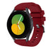 Bracelet silicone Samsung Galaxy Watch 5 40mm (bordeaux)