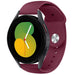 Bracelet sport Samsung Galaxy Watch 5 40mm (bordeaux)