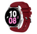Bracelet silicone Samsung Galaxy Watch 5 44mm (bordeaux)