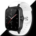 Bracelet silicone fluorescent Xiaomi Amazfit Bip (blanc)