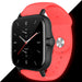 Bracelet silicone fluorescent Xiaomi Amazfit Bip (rouge)