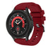 Bracelet silicone Samsung Galaxy Watch 5 Pro (bordeaux)
