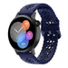 Huawei Watch GT 3 42mm Silicone Strap Patterned (Dark Blue)