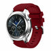 Bracelet silicone Samsung Gear S3 (bordeaux)