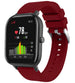 Bracelet silicone Xiaomi Amazfit GTS (bordeaux)