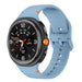 Bracelet silicone Samsung Galaxy Watch 8 - 40mm (bleu)