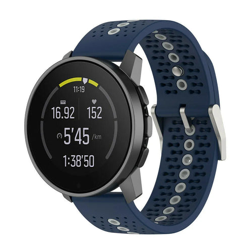 Bracelet silicone Suunto Vertical 2 (bleu/gris)