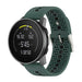 Bracelet silicone Suunto 9 Peak Pro (vert/noir)
