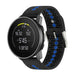 Bracelet silicone Suunto Vertical (noir/bleu)