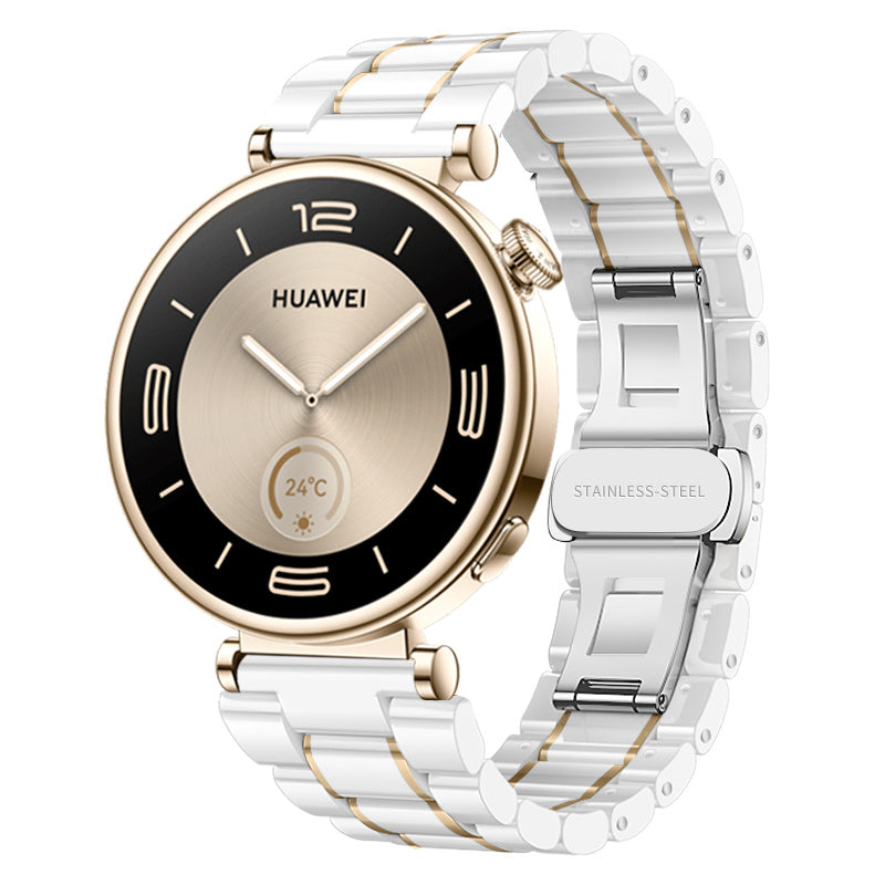 Bracelet céramique Xiaomi Watch S4 - 41mm (blanc/or)
