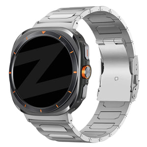 Bandz Bracelet titane Samsung Galaxy Watch Ultra 'Deluxe' (argent)