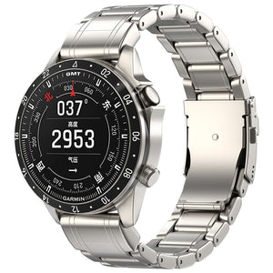 Bracelet titane premium Garmin Quatix 8 Pro - 47mm (titane)