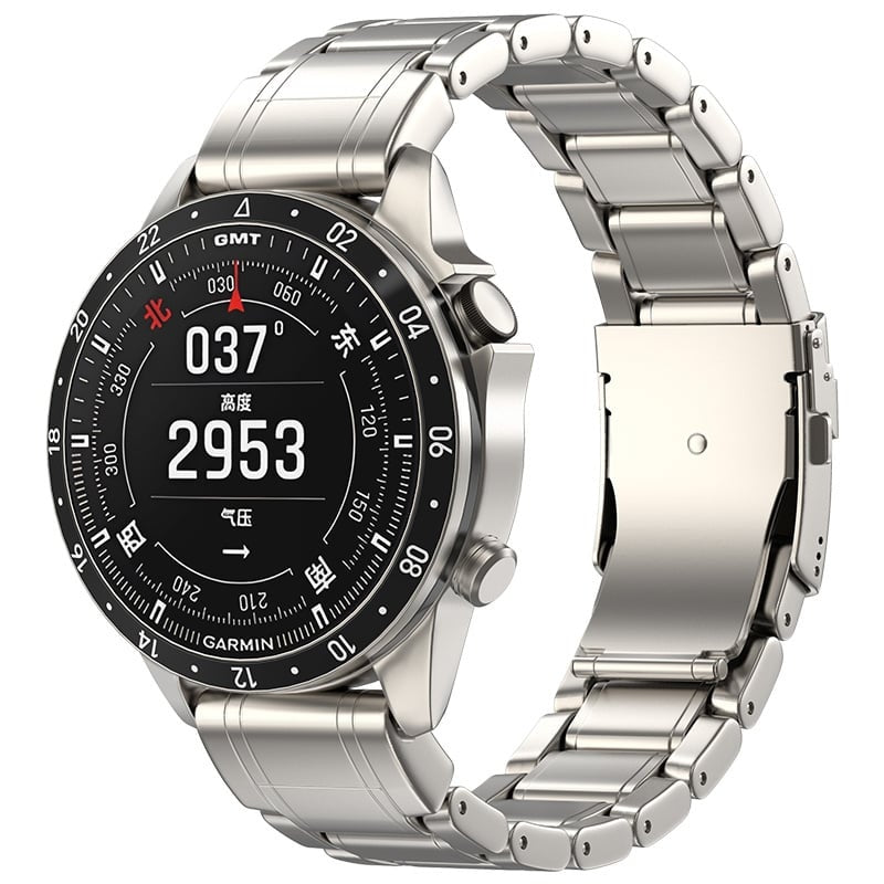 Garmin Descent MK1 Premium Titanium Strap (Titanium)
