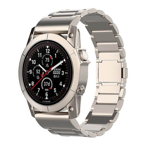 Bracelet titane magnetique Garmin Forerunner 970 (titane)