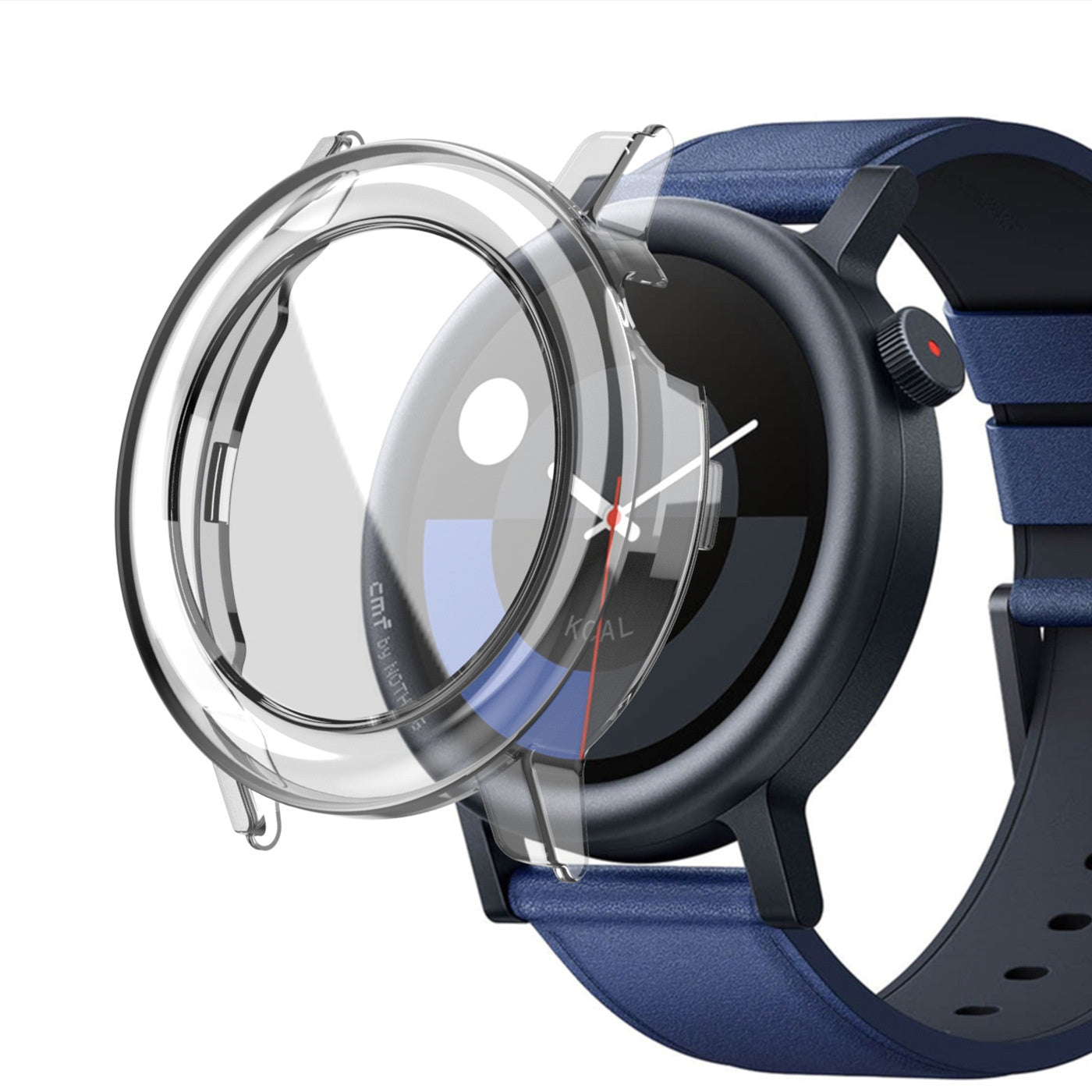 Coque résistant avec verre CMF Watch Pro 2 (transparent)