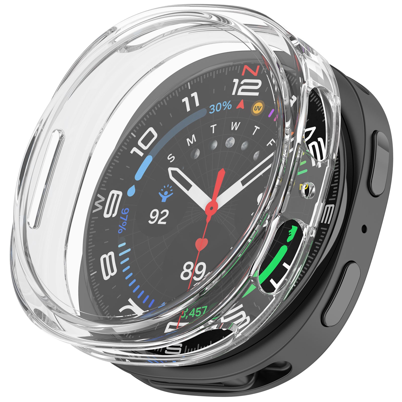 Coque TPU Samsung Galaxy Watch 8 - 40mm / 9 - 40mm (transparent)
