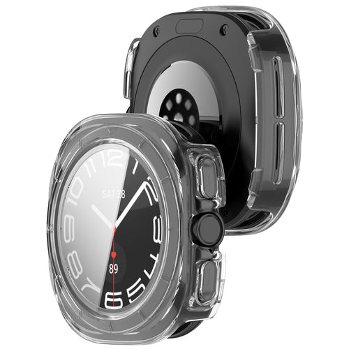 Coque rigide avec verre Samsung Galaxy Watch Ultra 2 (transparent)