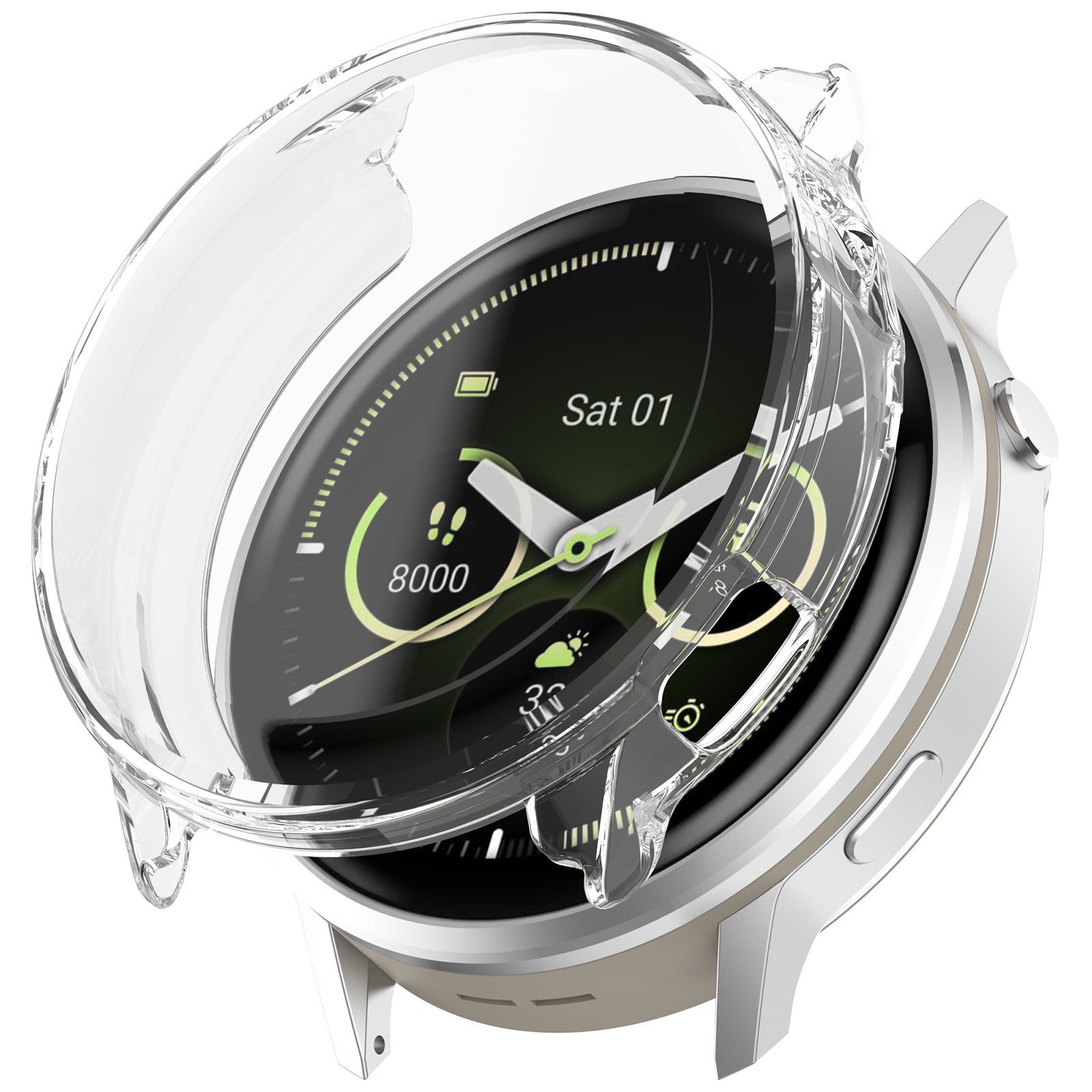 Coque TPU Garmin Venu 4 - 45mm (transparent)