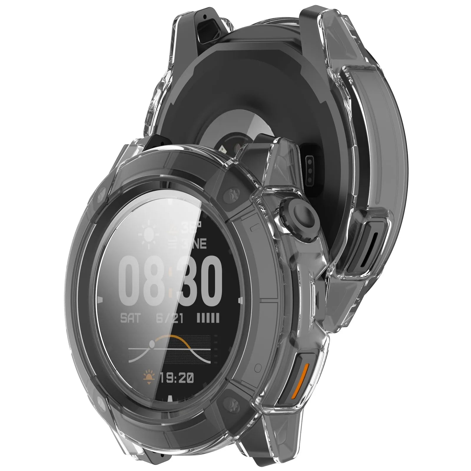 Coque avec verre PC Coros Nomad (transparent)