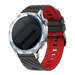 Bracelet sport tissé Samsung Gear S3 (noir/rouge)
