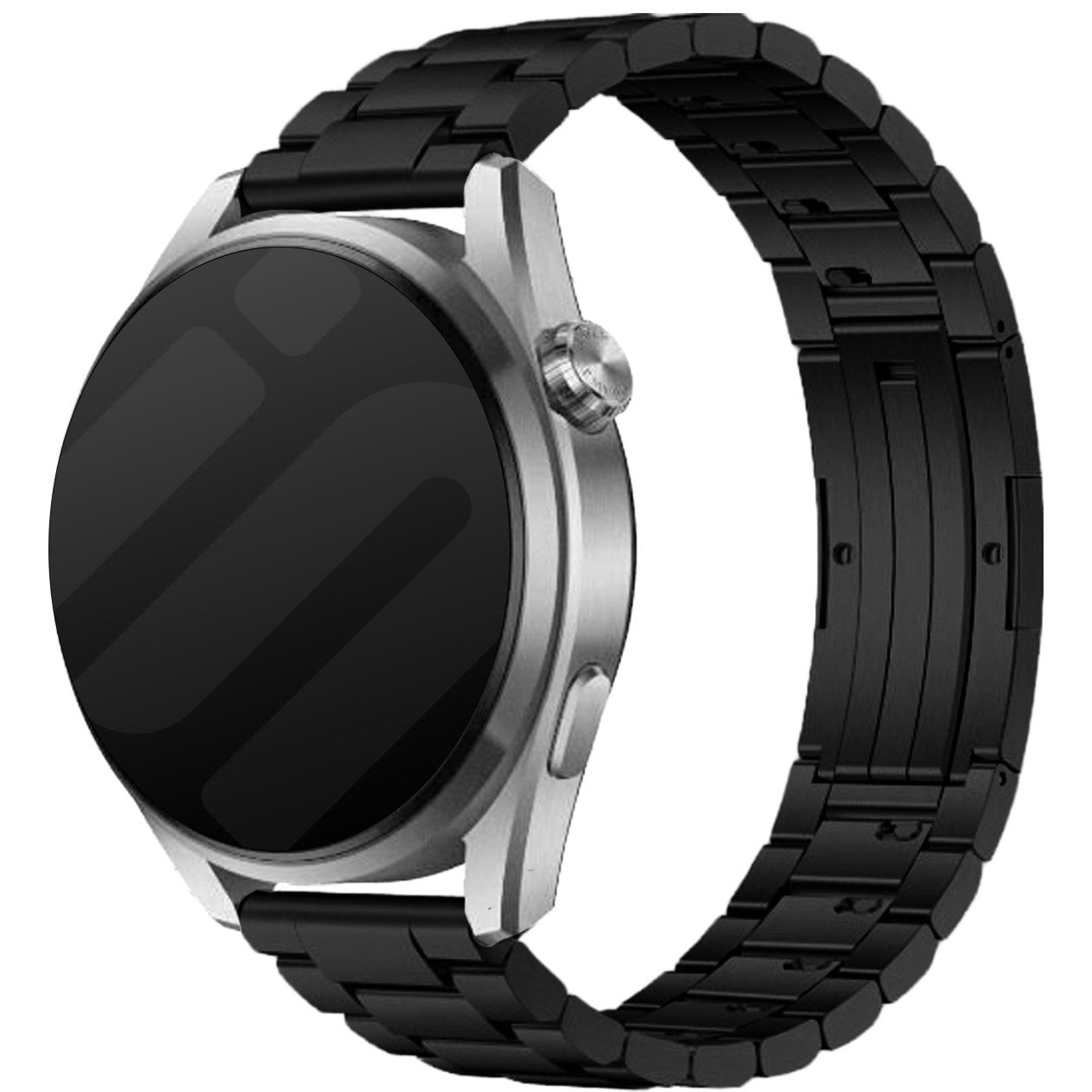 Bracelet titane 'One Push' Xiaomi Watch 2  (noir)