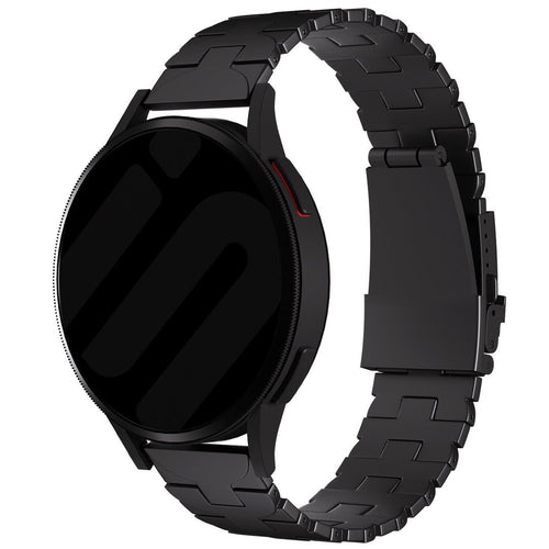 Bracelet titane Butterfly Huawei Watch Ultimate (noir)
