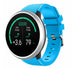 Bracelet silicone twill Polar Unite (bleu clair)