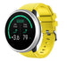 Bracelet silicone twill Polar Unite (jaune)