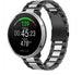 Bracelet acier Polar Unite (noir/argent)