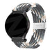 Bandz Bracelet nylon tressé Xiaomi Amazfit Bip (noir melange)