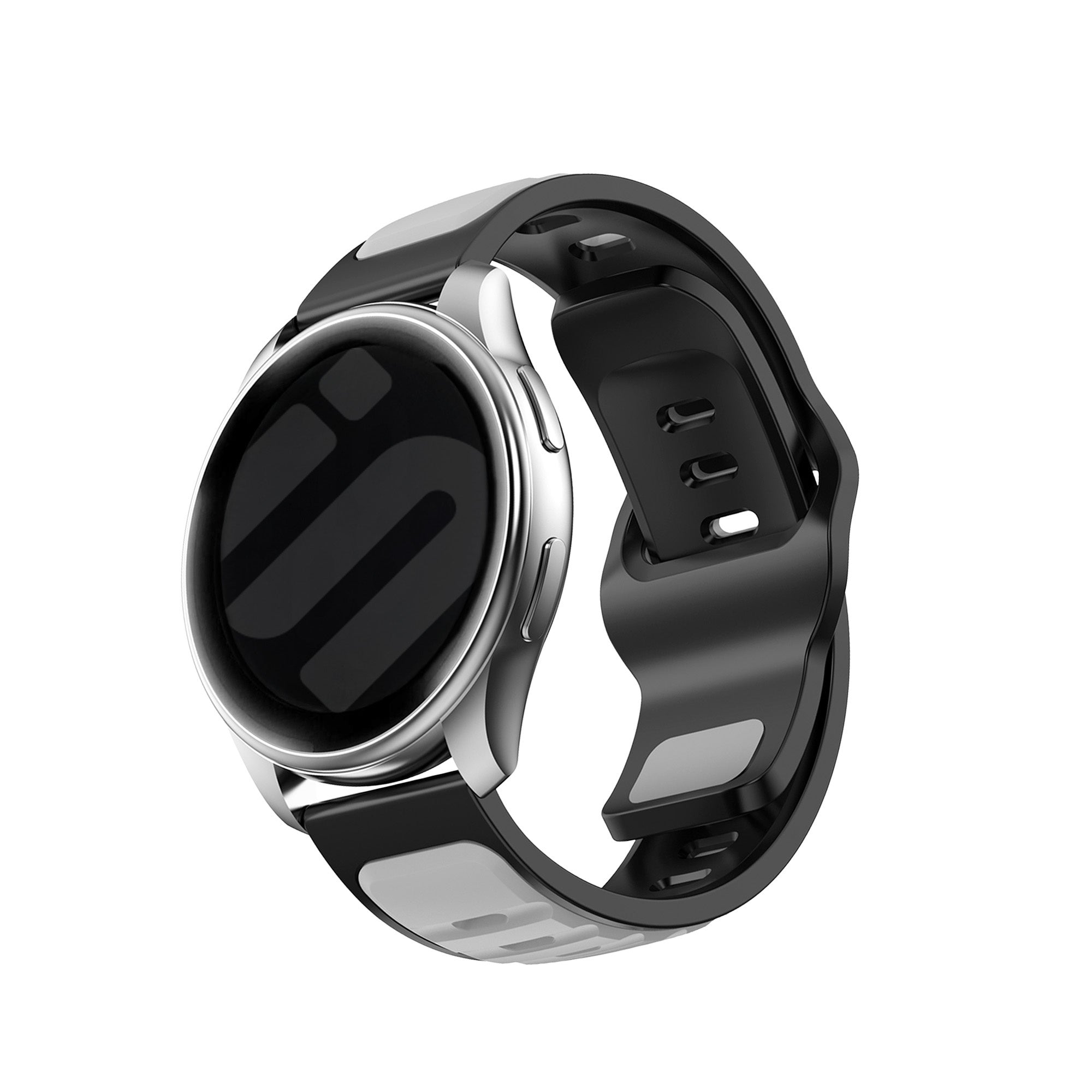 Samsung Galaxy Watch 7 - 44mm Outdoor Duo Silicone Strap (Grey/Black)