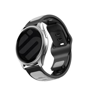 Polar Ignite 2 Outdoor Duo Silicone Strap (Grey/Black)