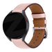 Bandz Bracelet cuir "Deluxe" Samsung Galaxy Watch 5 Pro (rose)