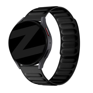 Bandz Bracelet tissé magnétique Amazfit Cheetah (Pro) (noir) 