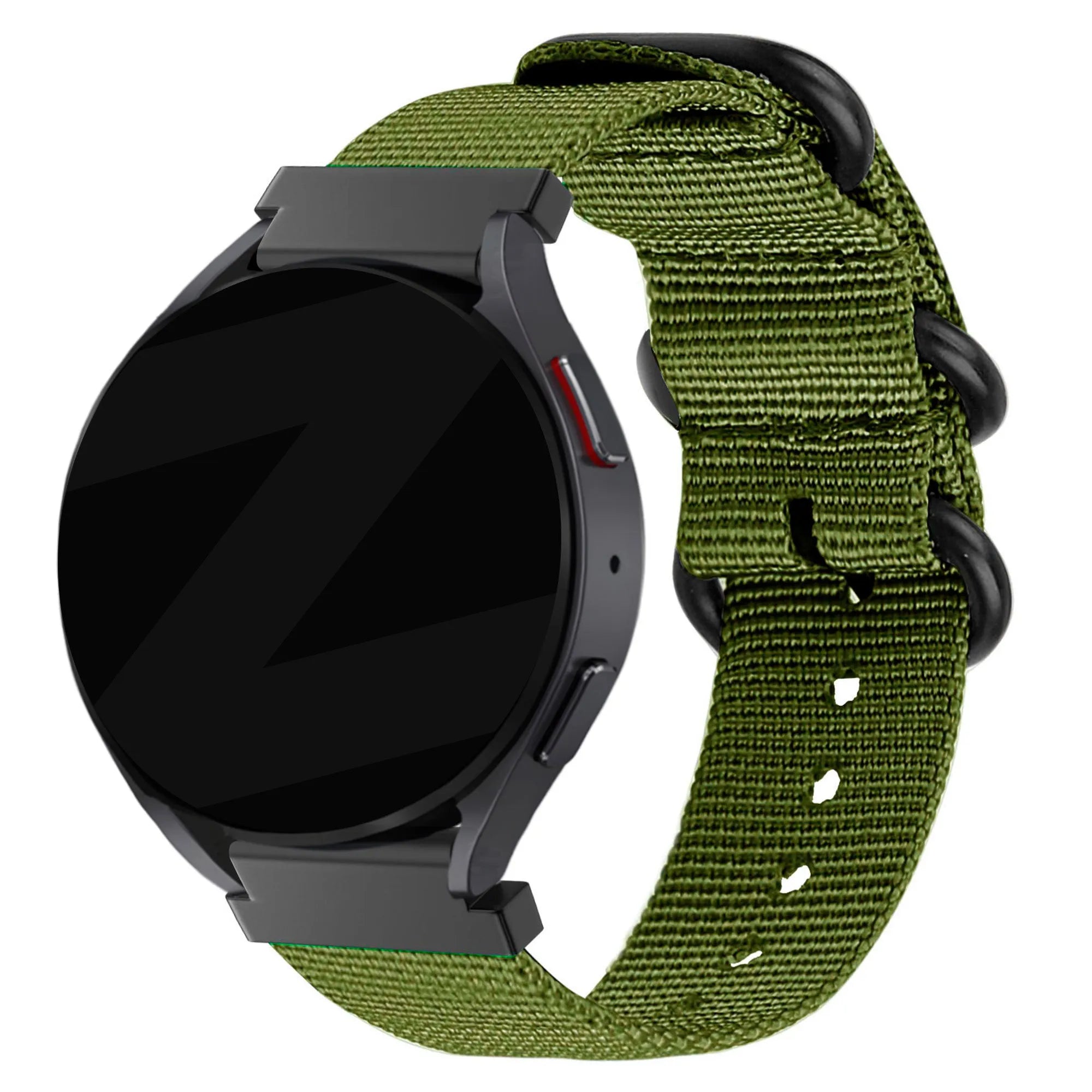 Bandz Bracelet nylon avec boucle Amazfit Bip 6 (vert)