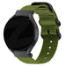 Bandz Bracelet nylon avec boucle OnePlus Watch Lite (vert)