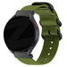 Bandz Bracelet nylon avec boucle Xiaomi Watch 2 Pro (vert)